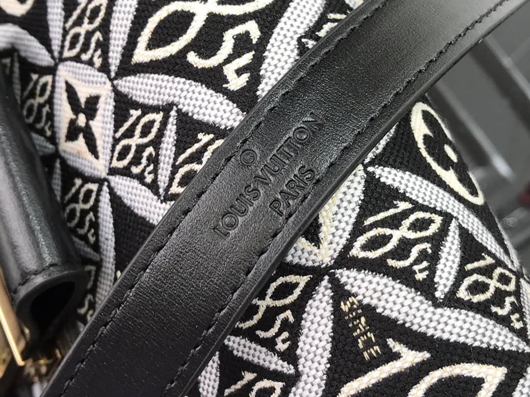 Louis Vuitton Dauphine Mini Monogram Replica Crossbody Bag Black M44580