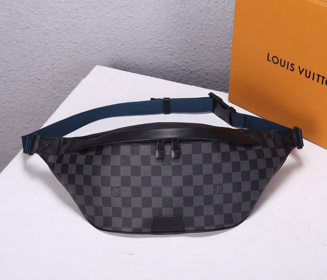 LV Bum Bag Dupe Discovery Damier Graphite Canvas N40187