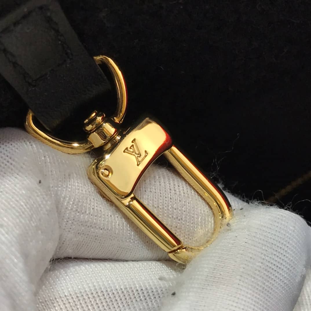 Louis Vuitton Onthego Teddy Shearling Limited GM Tote Replica Black M55421