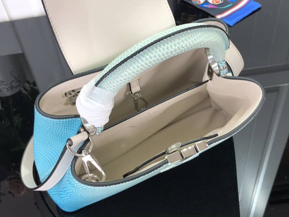 Louis Vuitton Capucines BB Collection Blue N98093 Replica Shoulder Bag