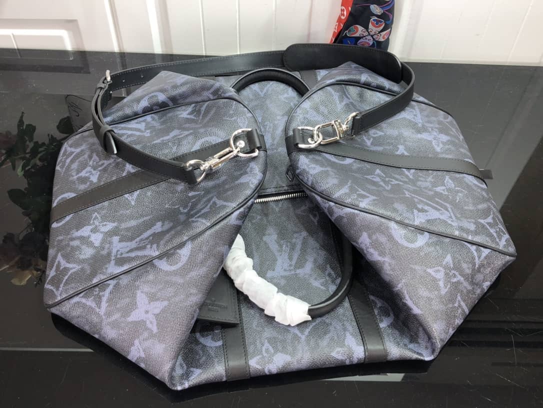 Louis Vuitton Monogram Coated Canvas Keepall Bandouliere 50 Replica Bag M57278