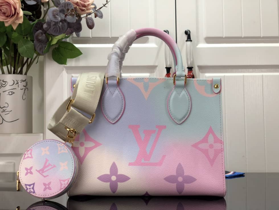 Louis Vuitton Onthego PM Sunrise Pastel M59856 Replica Tote