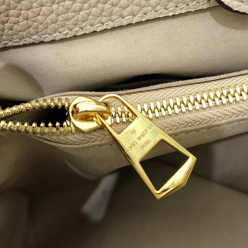 Louis Vuitton Damier Ebene Canvas Brittany Bag Replica Apricot M41674