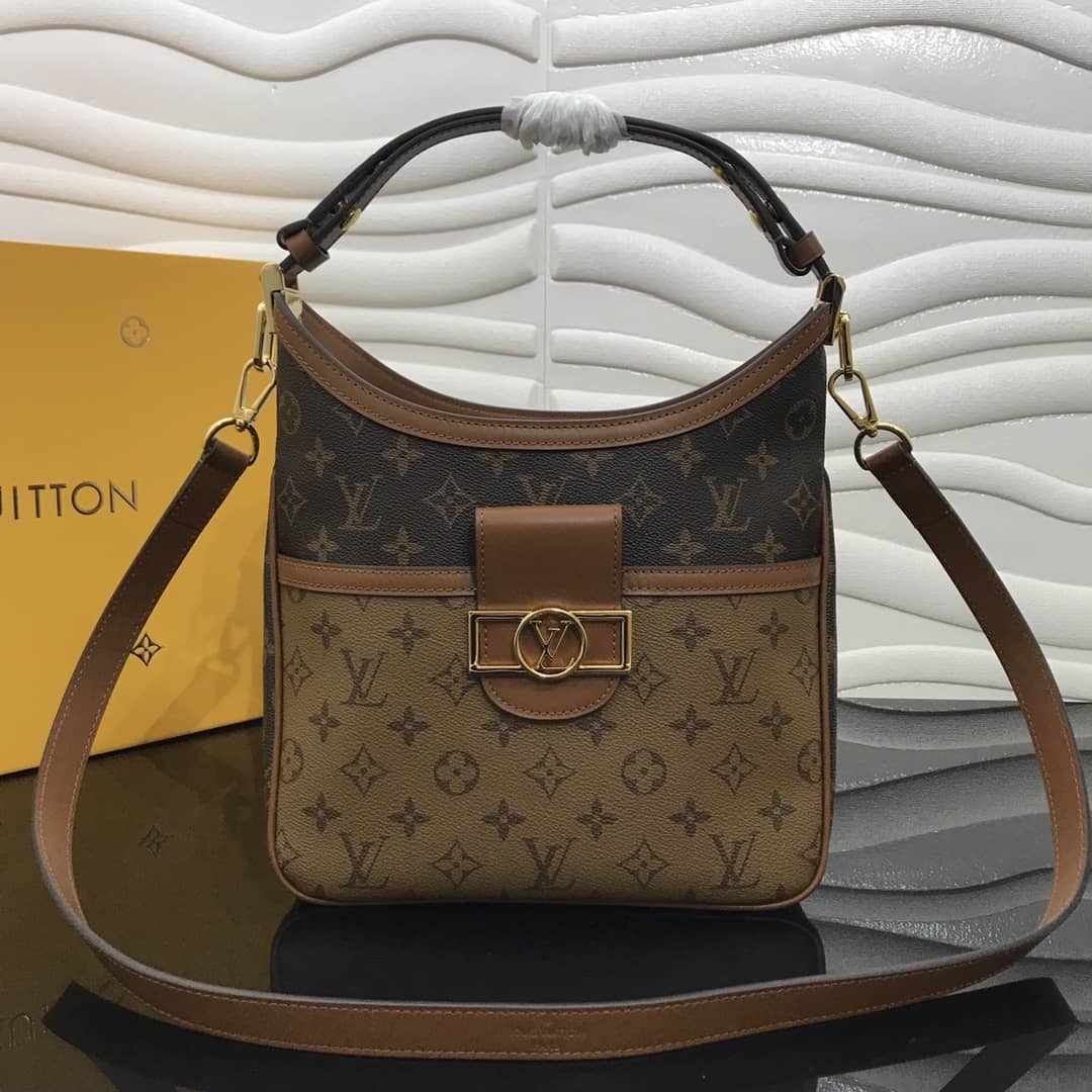 Louis Vuitton Monogram Dauphine PM 2way Replica Hobo M45194