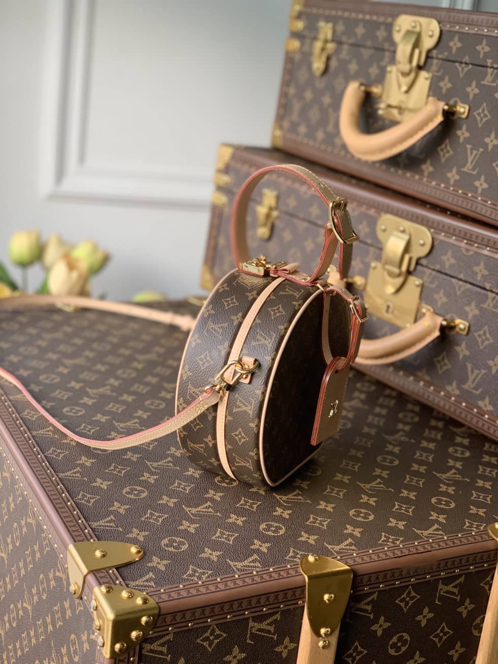 Louis Vuitton Monogram Petite Boite Chapeau PM M43514 Replica Crossbody Bag