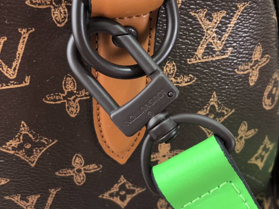 LV Duffle Bag Replica Keepall Bandouliere 55 Virgil Abloh’s Trunk M59661