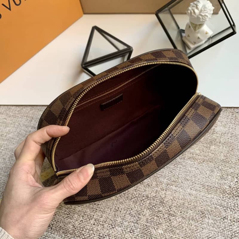 Louis Vuitton Damier Ebene Canvas King Size Toiletry Bag Replica N47527