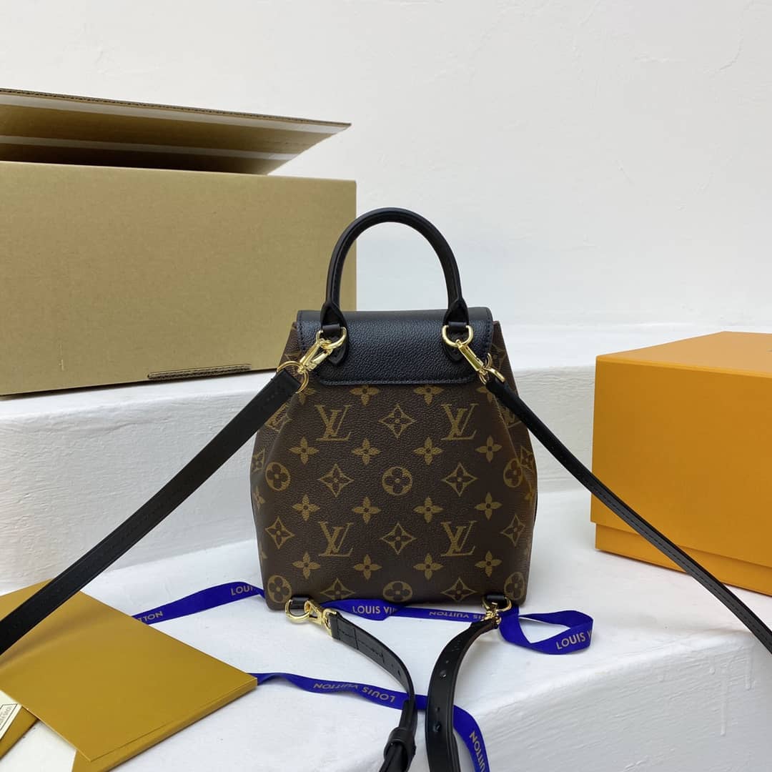 Louis Vuitton Monogram Canvas Montsouris BB Replica Bag M45516 Black