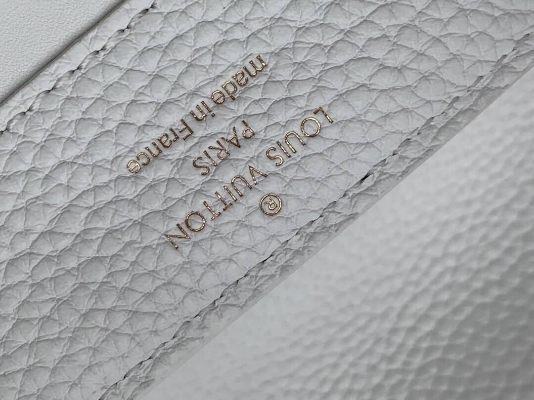 Louis Vuitton Capucines Mini Bag Replica White M55921