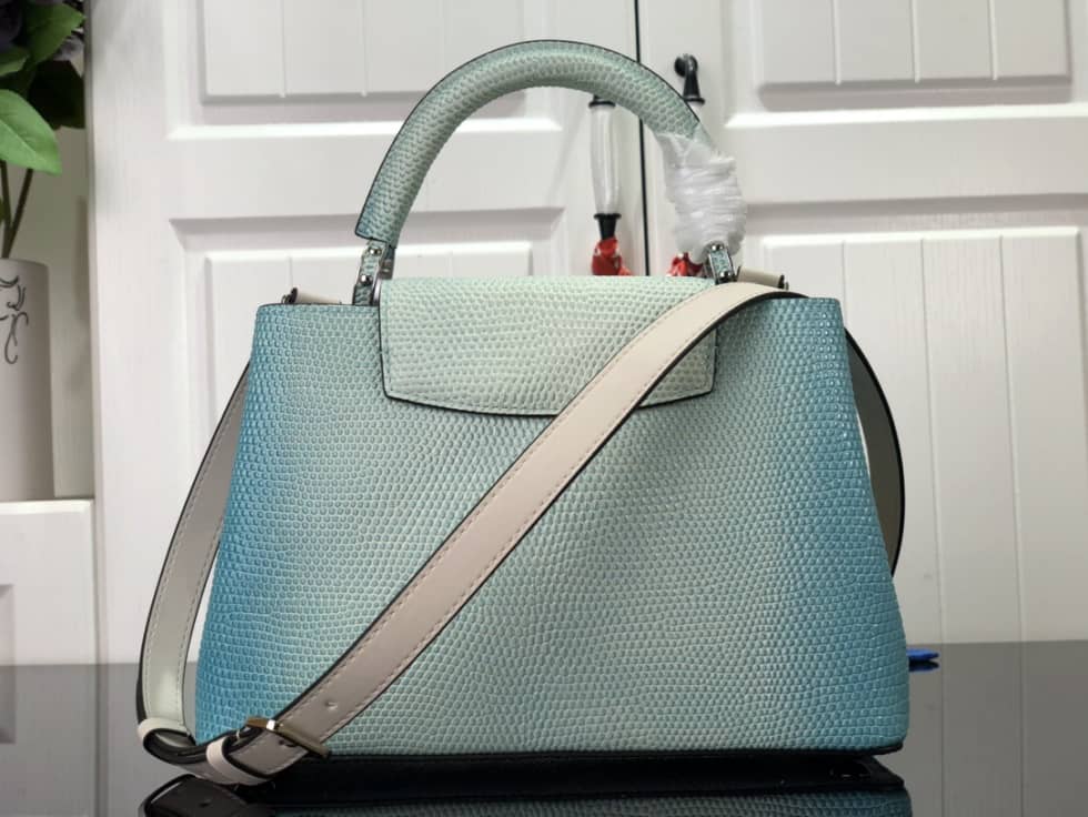 Louis Vuitton Capucines BB Collection Blue N98093 Replica Shoulder Bag