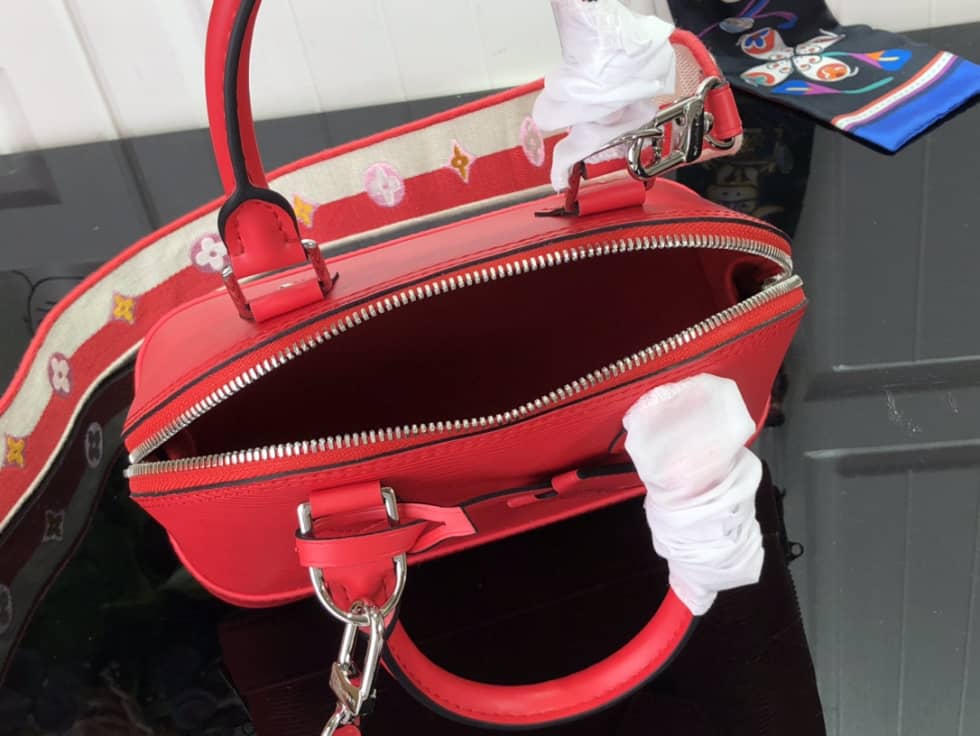 Louis Vuitton Alma BB Epi Leather Red M59346 Replica Shoulder Bag