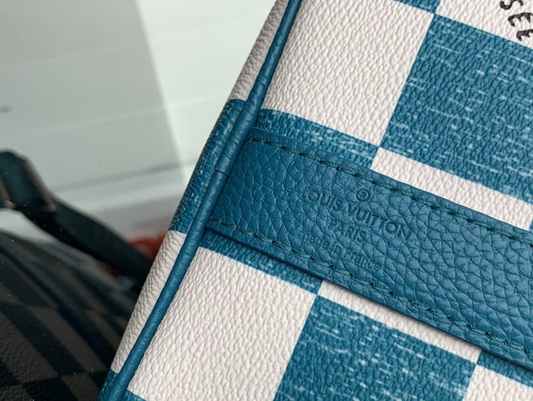 Louis Vuitton Keepall Bandoulière 45 Virgil Abloh Bag Replica Green N80404