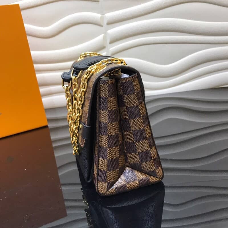 Louis Vuitton Vavin PM Damier Ebene Replica Bag Black N40108