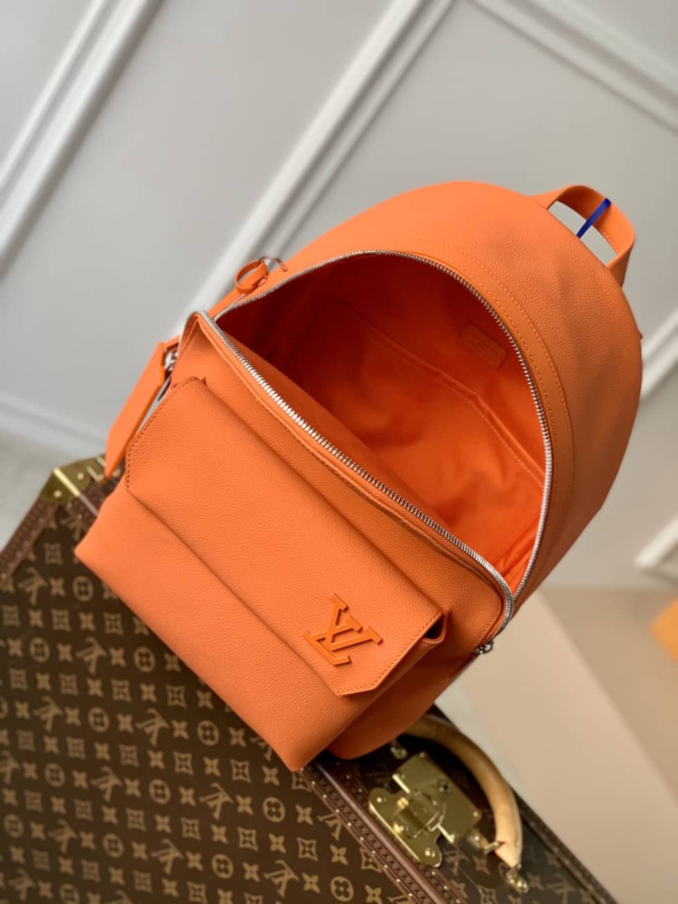 LV Backpack Replica New Aerogram Orange M59325