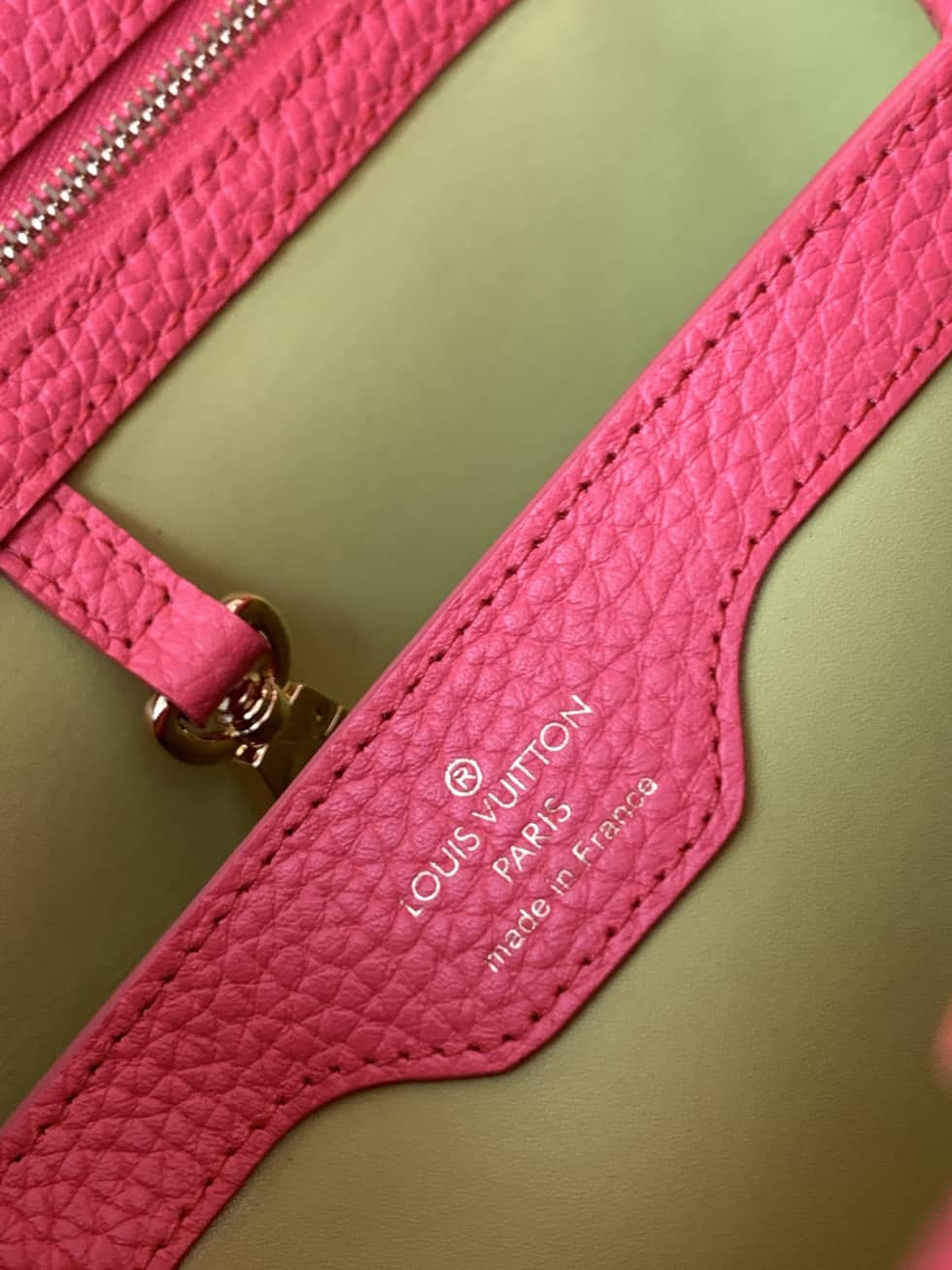 Louis Vuitton Capucines BB Rose M59468 Replica Shoulder Bag