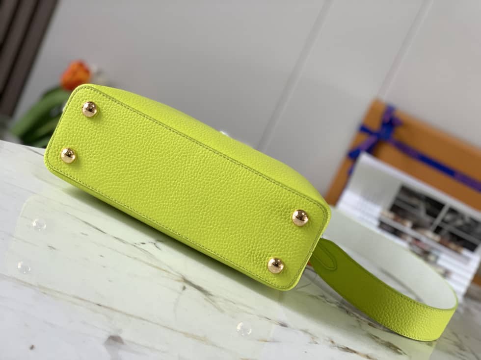 Louis Vuitton Capucines BB Yellow M59468 Replica Shoulder Bag