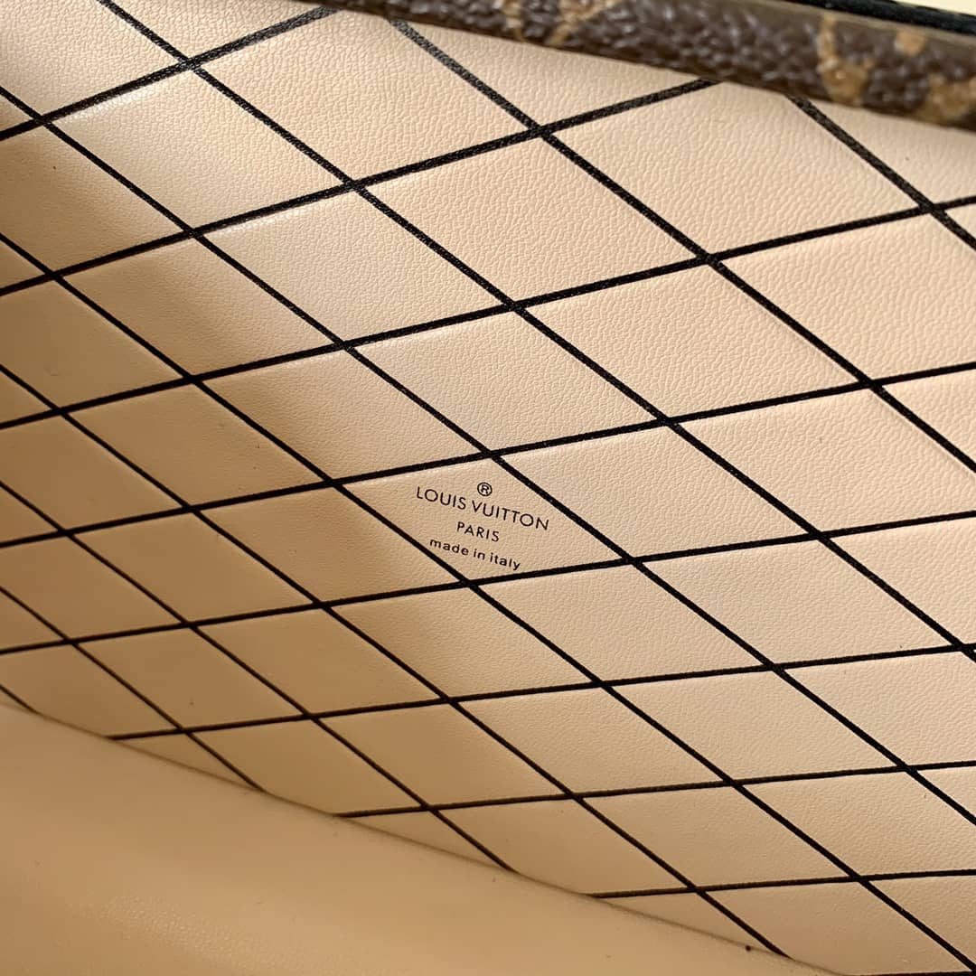 Louis Vuitton Petite Malle Monogram Canvas Replica Bag Brown M40273