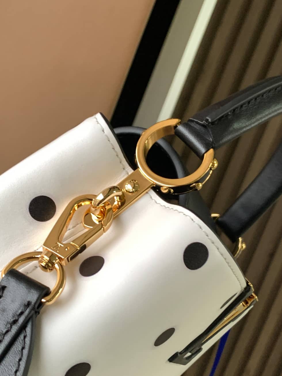 Louis Vuitton Capucines Mini White M20372 Replica Shoulder Bag
