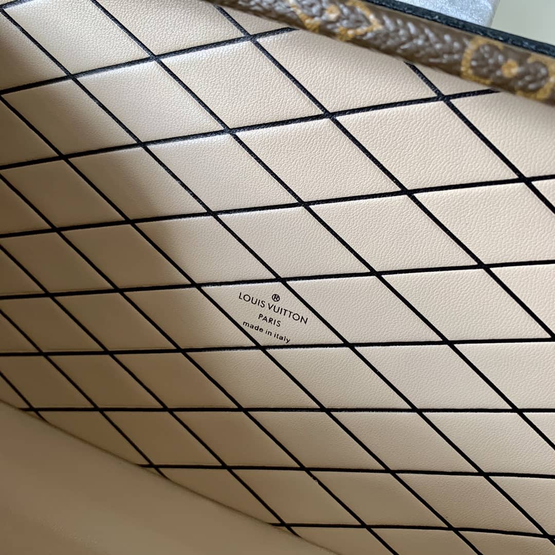 Louis Vuitton Petite Malle Damier Monogram Canvas Replica Box M55519
