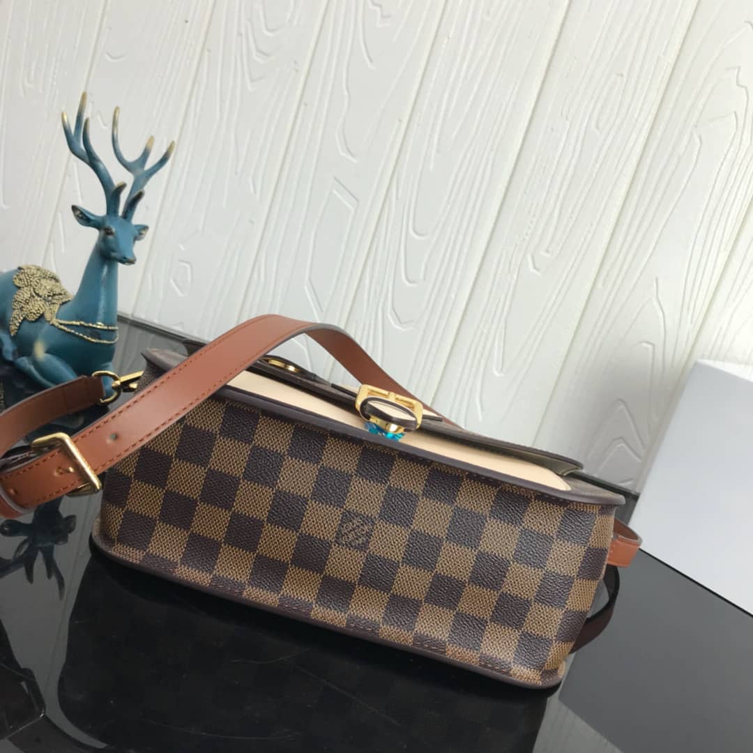 Louis Vuitton Damier Canvas Trendy Replica Crossbody Bag White N40146