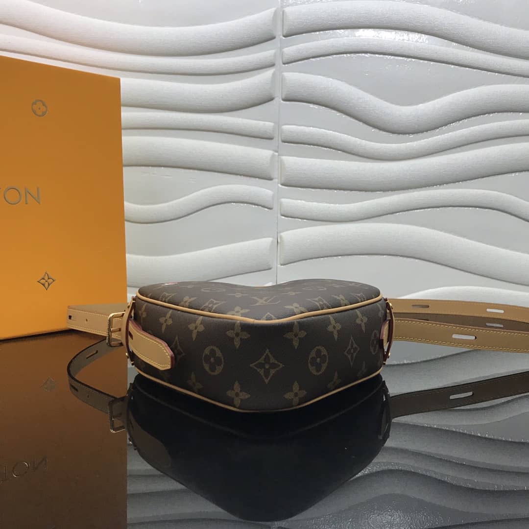 Louis Vuitton Monogram Boite Chapeau Souple PM Replica Crossbody Bag Brown M45149