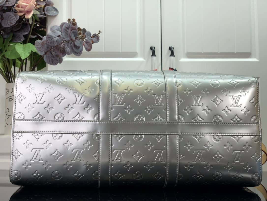 Louis Vuitton Keepall Patent Leather Replica Travel Bag M40569