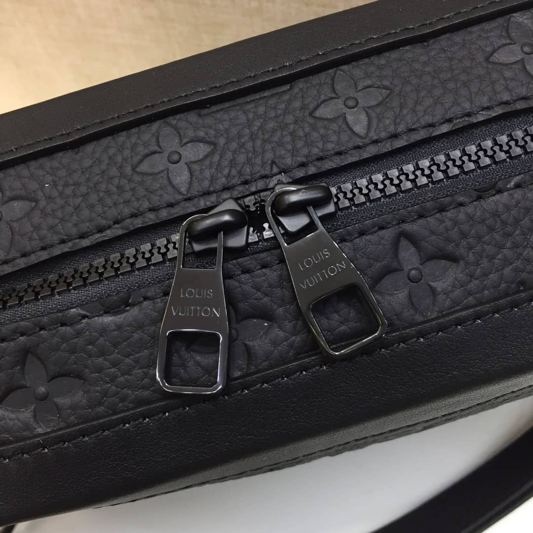 Louis Vuitton Soft Trunk Monogram Replica Black M53288