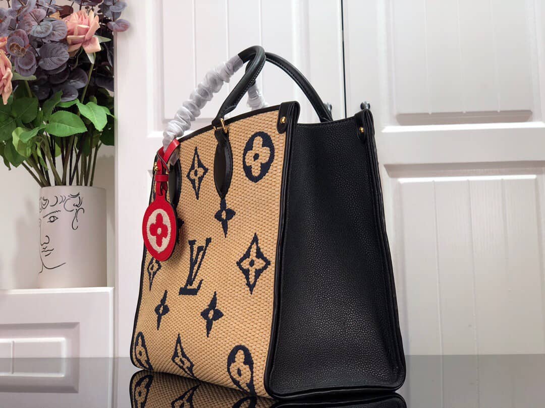 Louis Vuitton Monogram OnTheGo MM Bag Replica Yellow M57723