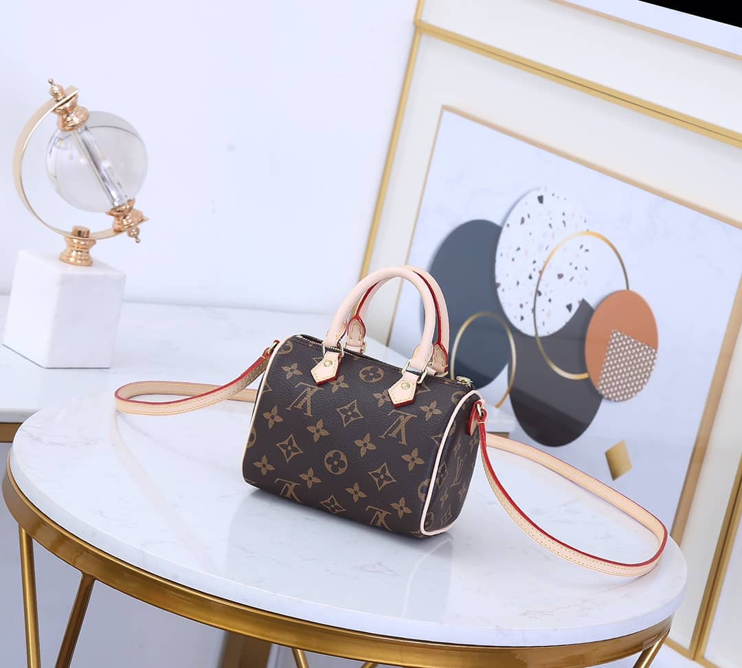 Louis Vuitton Nano Speedy Monogram Canvas M61252