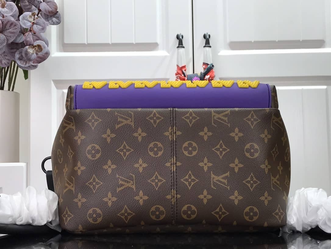 Louis Vuitton Monogram Yellow Logo Discovery Replica Backpack M57965