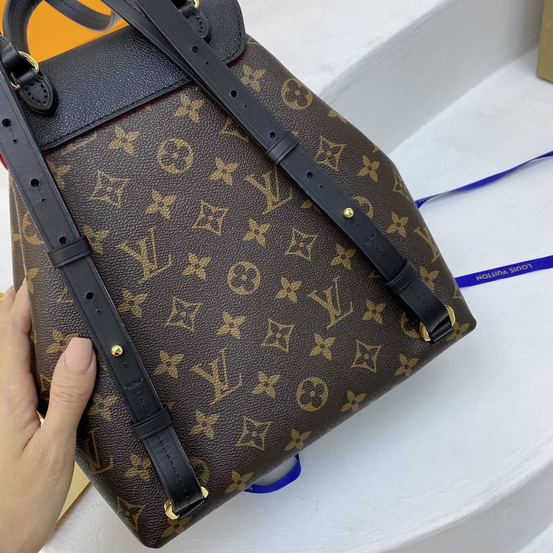 Louis Vuitton Monogram Canvas Montsouris BB Replica Bag M45516 Black