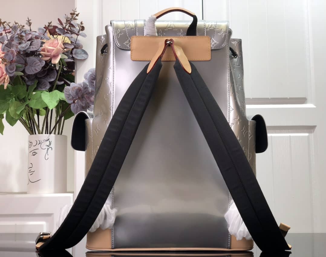 LV Backpack Replica Christopher PM Monogram Macassar M41379