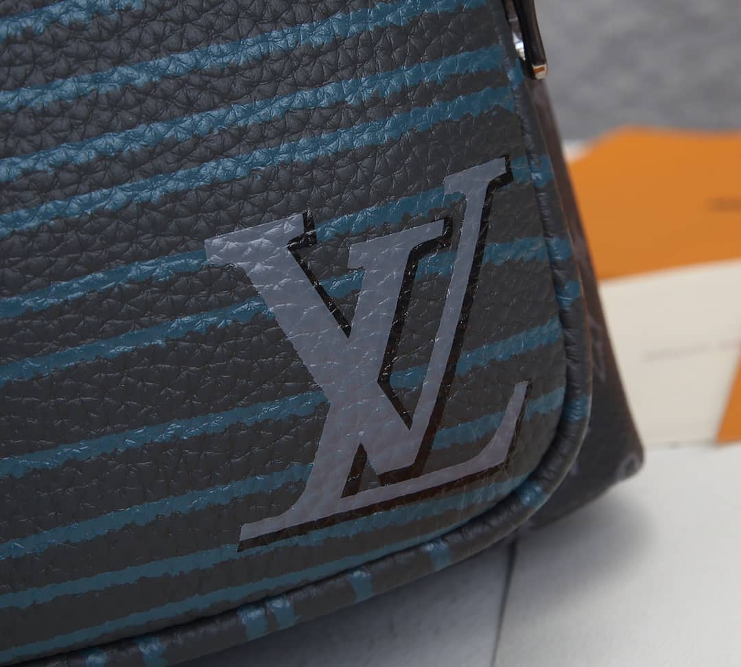 Louis Vuitton Monogram Eclipse Multipocket Black M45455 Replica Backpack