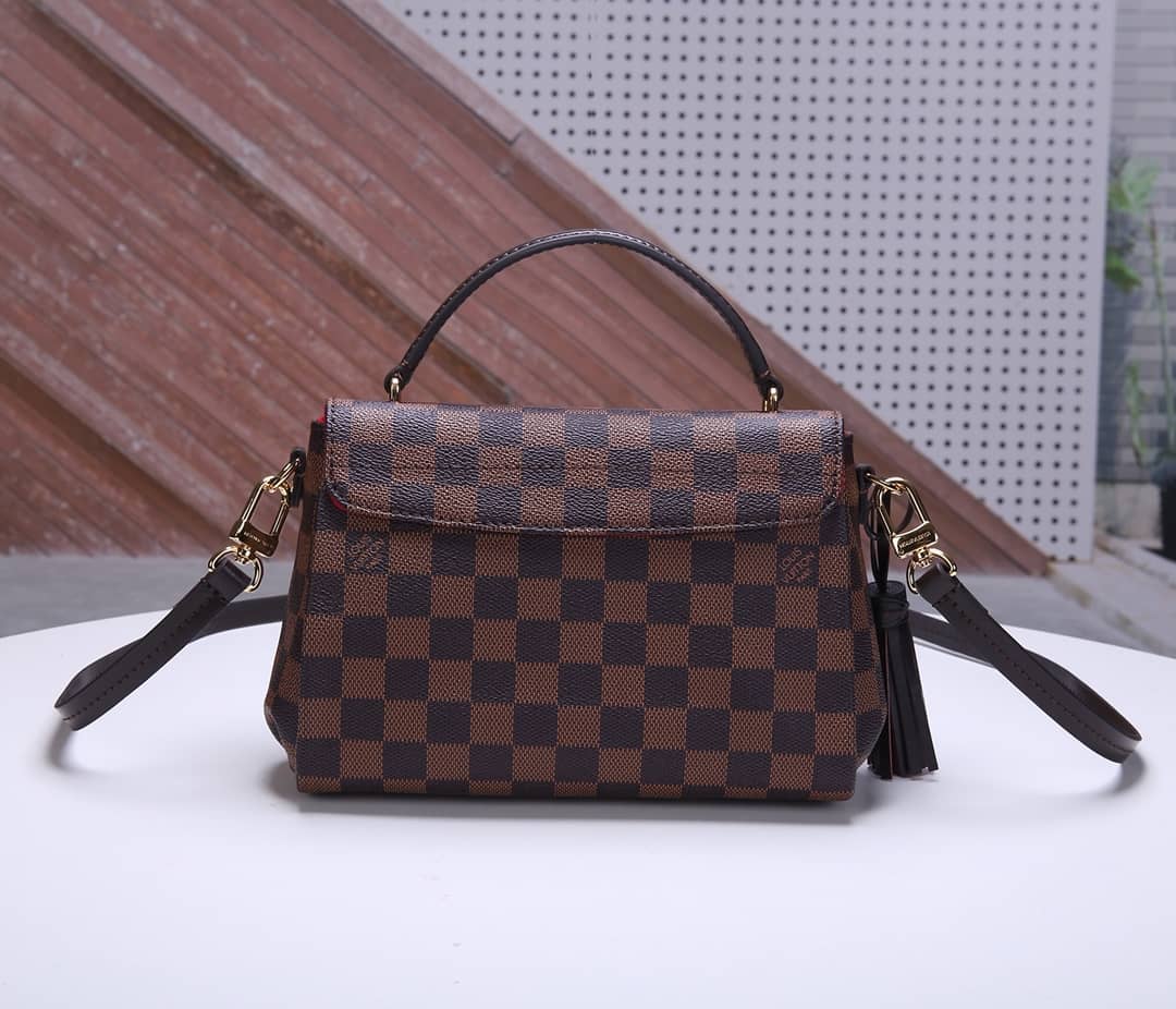 Louis Vuitton Damier Croisette Replica Shoulder Handbag Brown N41581