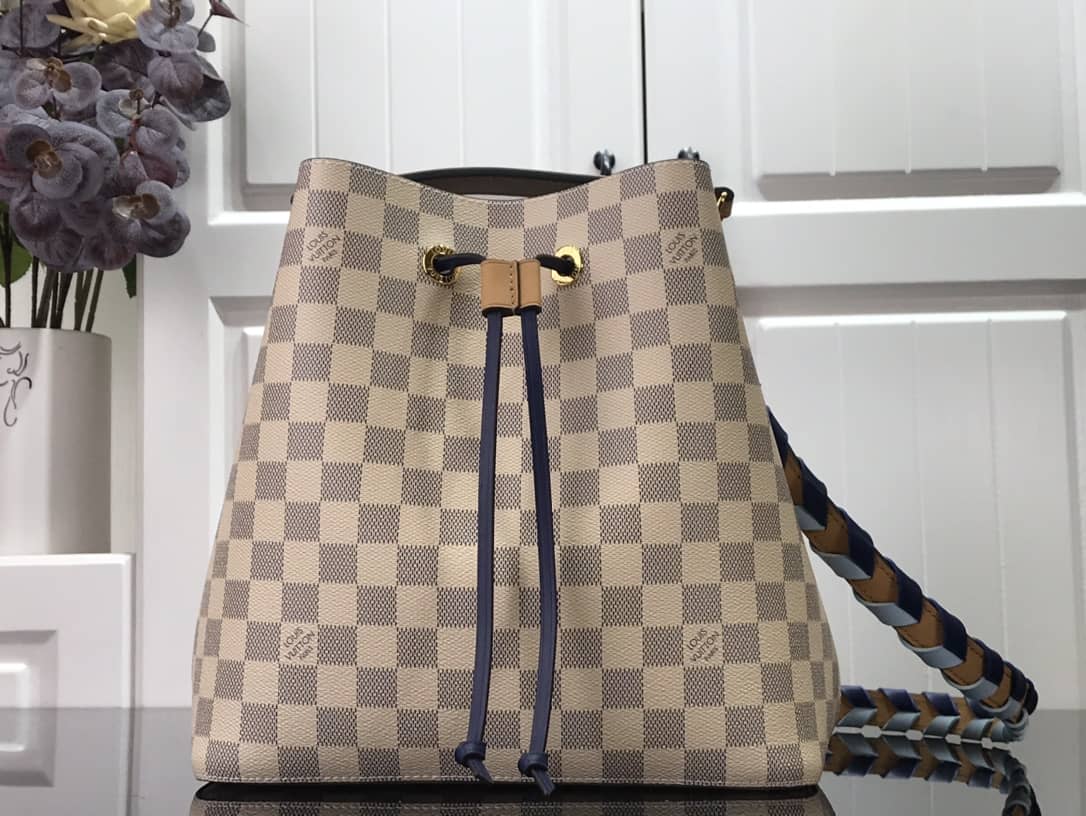 Louis Vuitton Damier Azur Coated Canvas NéoNoé MM Replica Bag N50042