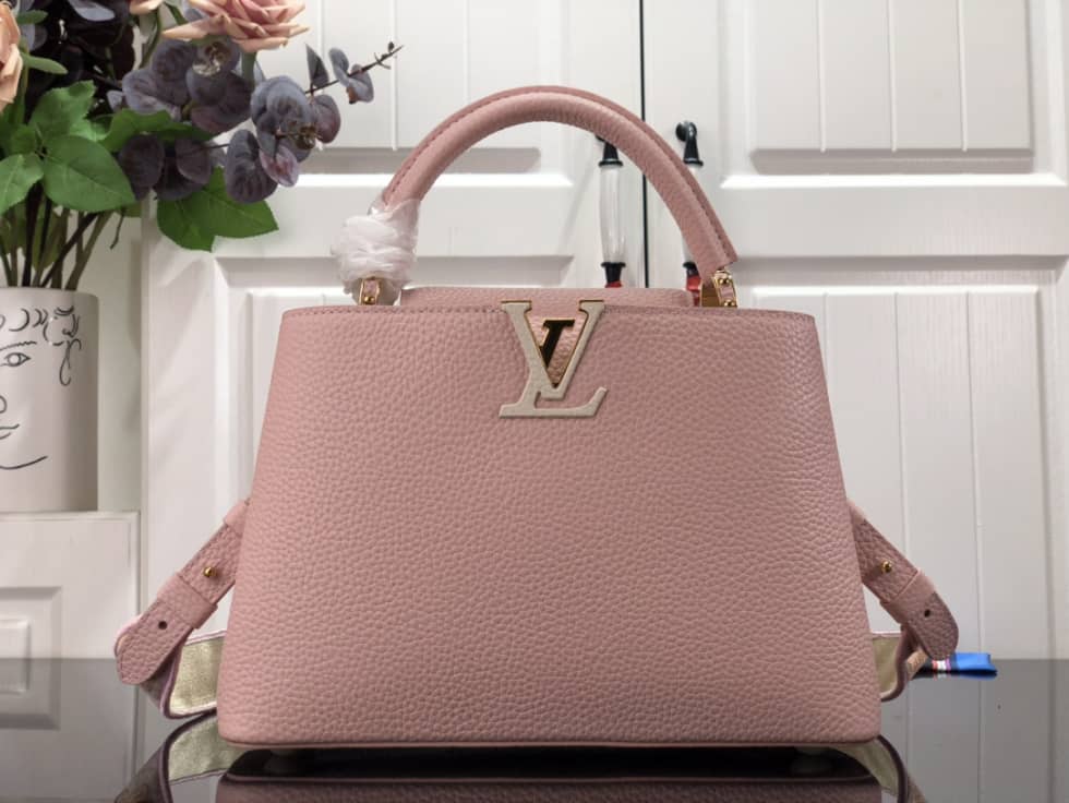 Louis Vuitton Capucines BB Pink M59597 Replica Shoulder Bag