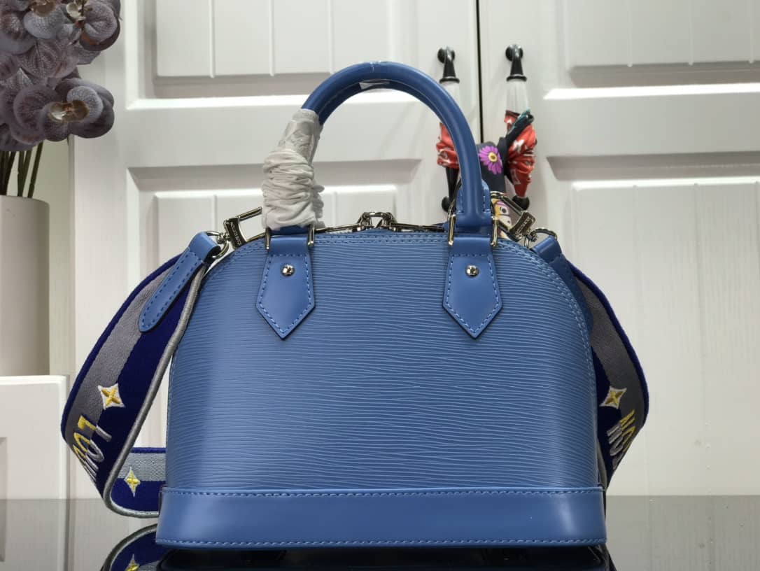Louis Vuitton Alma PM Hand Bag Replica Blue M40302