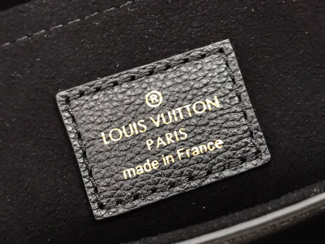 Louis Vuitton Lockme Chain PM Replica Handbag Black M57073