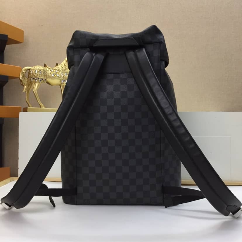 Louis Vuitton Monogram Damier Graphite Replica Zack Backpack N40005