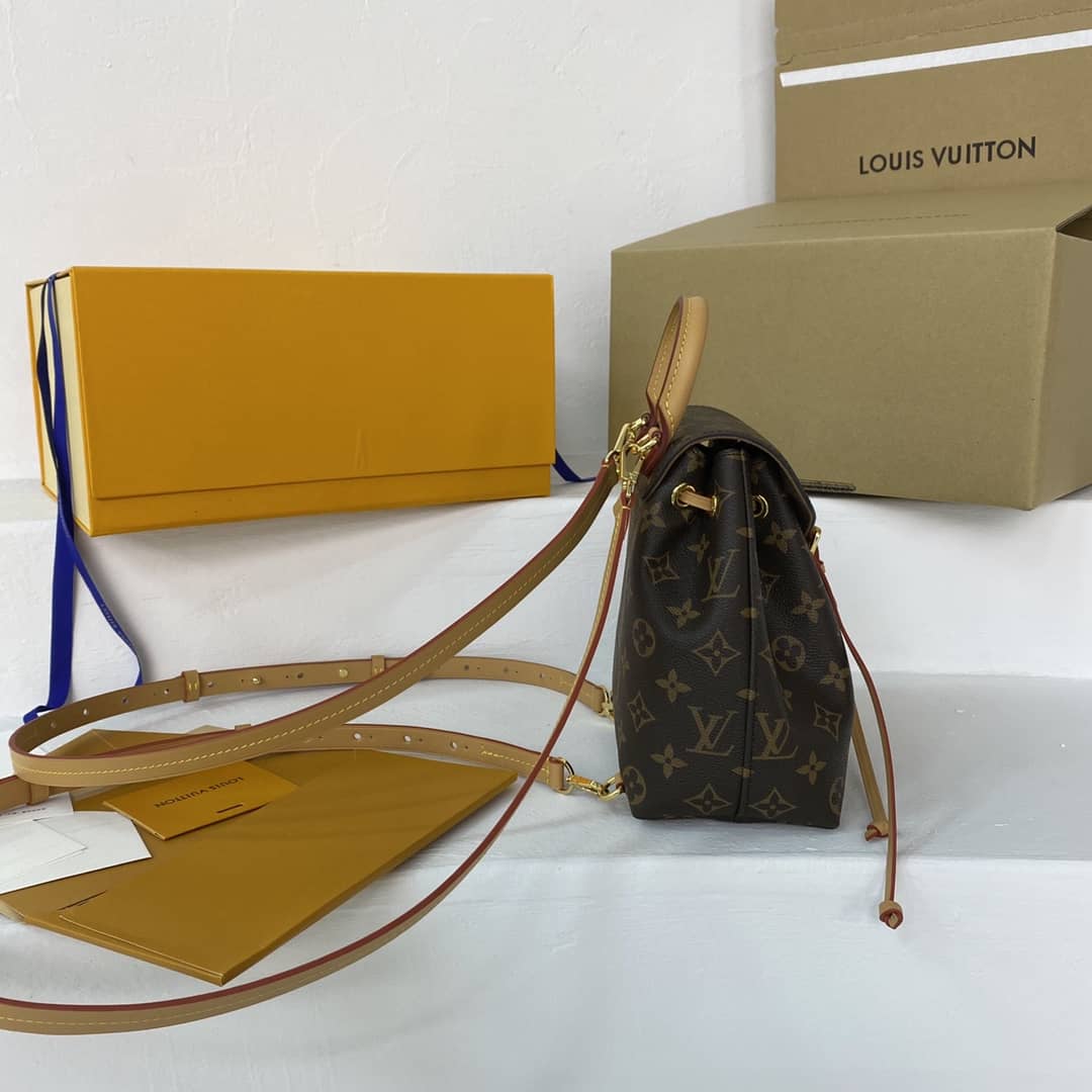 Louis Vuitton Monogram Canvas Montsouris BB Replica Bag M45516 Brown