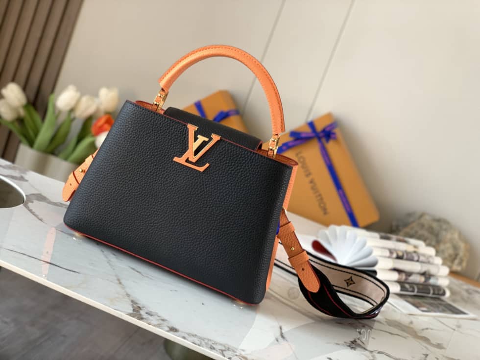 Louis Vuitton Capucines BB Black M58608 Replica Crossbody Bag