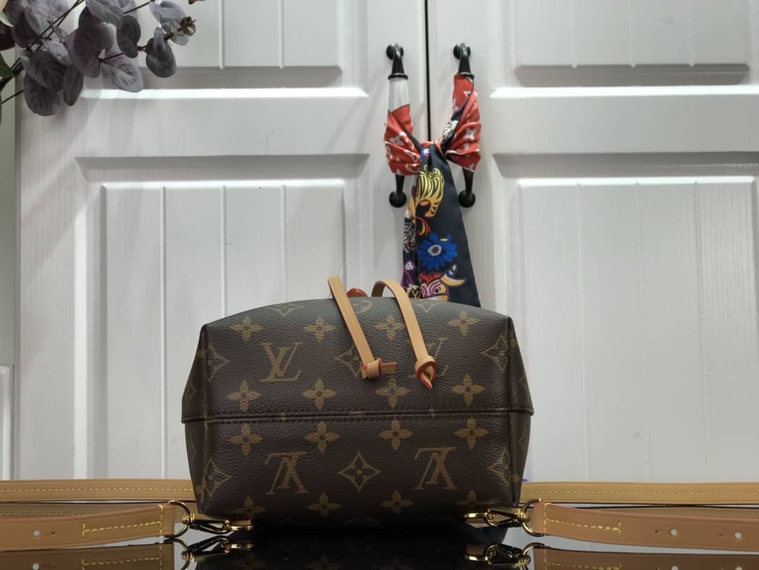 Louis Vuitton Montsouris BB Monogram Replica Backpack Brown M45502