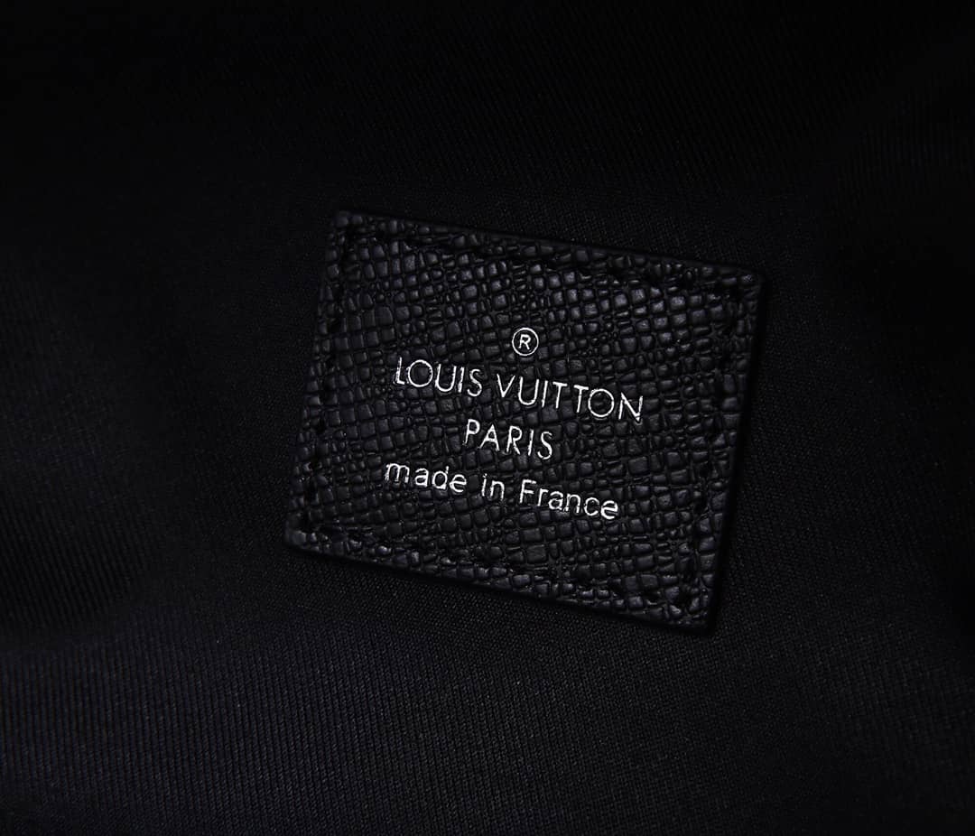 Louis Vuitton Discovery PM Leather Canvas Black M30230 Replica Backpack