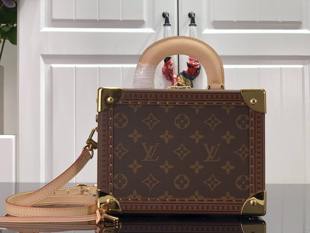 Louis Vuitton Valisette Tresor Monogram Canvas Replica Box M45675