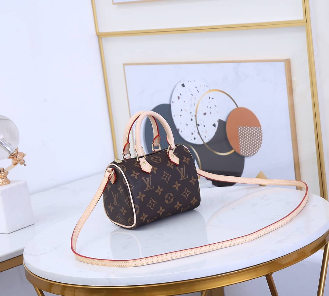 Louis Vuitton Nano Speedy Monogram Canvas M61252