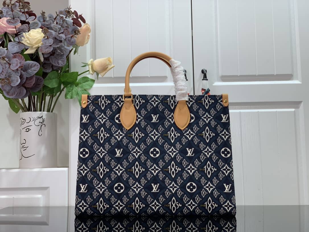 LV Tote Dupe Since 1854 Onthego MM Tote Replica M57396