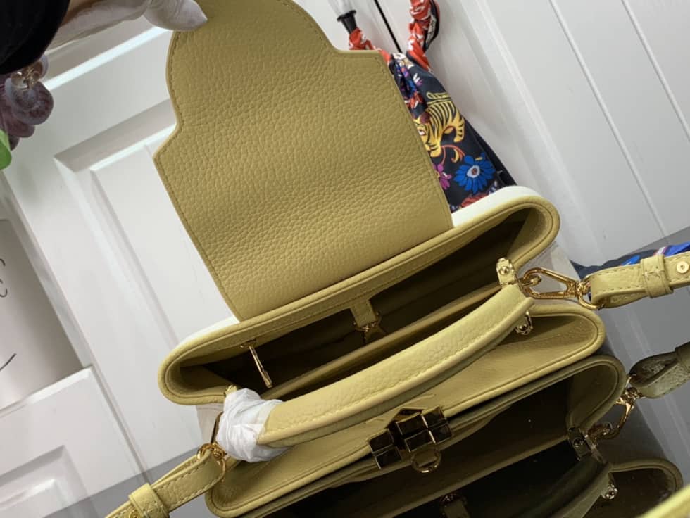 Louis Vuitton Capucines BB Yellow M59872 Replica Shoulder Bag
