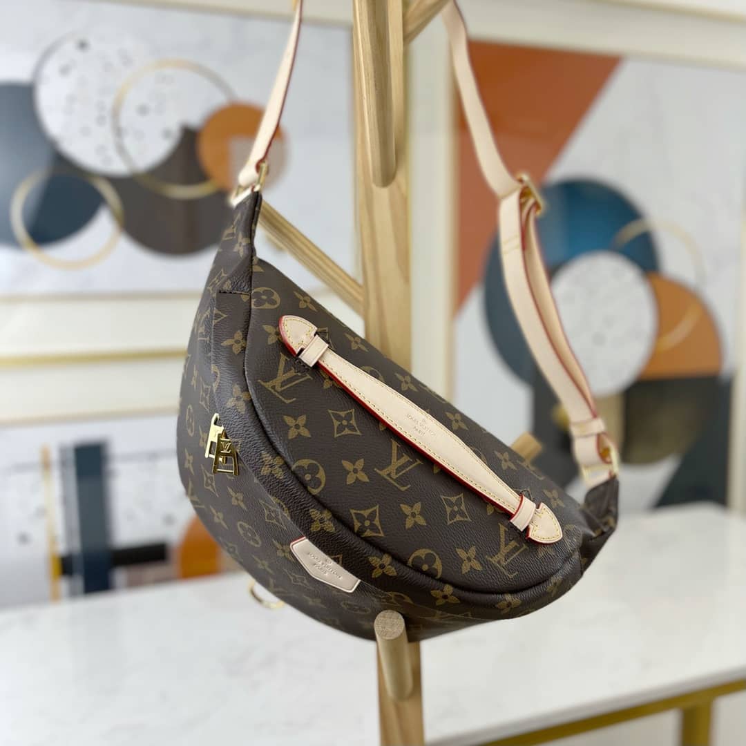 LV Bum Bag Dupe New Monogram  Brown M43644