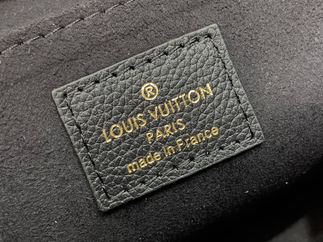 Louis Vuitton Lockme Chain PM Replica Handbag Black M57073