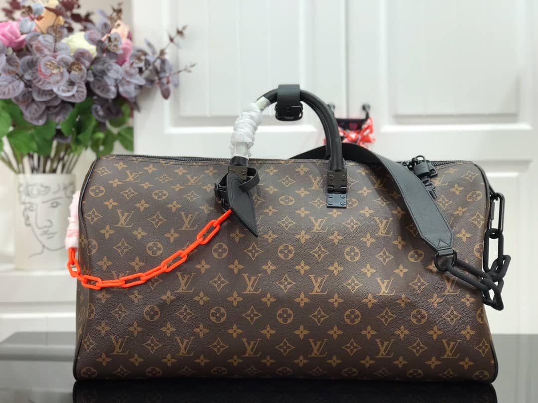 Louis Vuitton Keepall Bandouliere 50 Monogram Solar Ray Canvas Replica Bag M44471